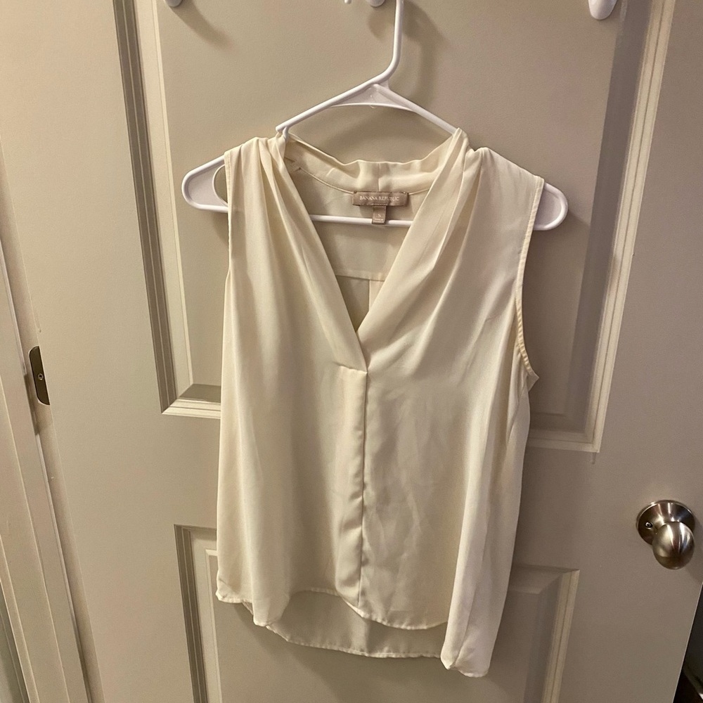 Off white banana republic blouse